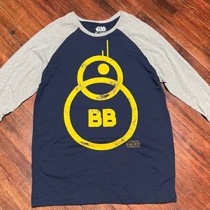 Star Wars long sleeve BB-8 tshirt, Lg